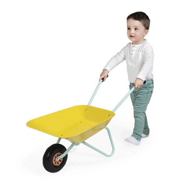 Brouette en métal pour enfant Happy Garden