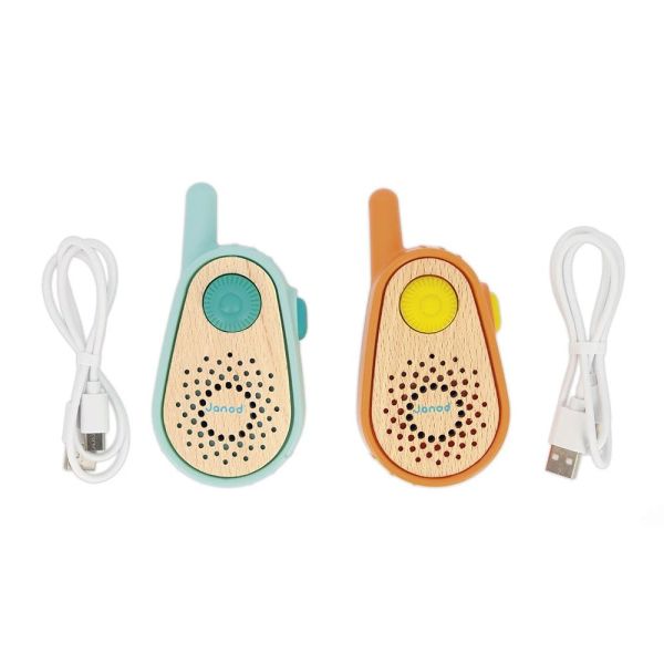 Lot de 2 Talkies Walkies enfant Happy Garden