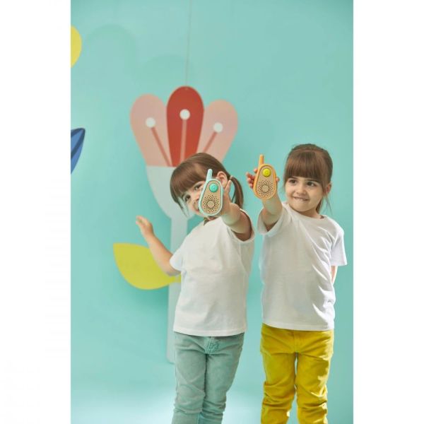 Lot de 2 Talkies Walkies enfant Happy Garden