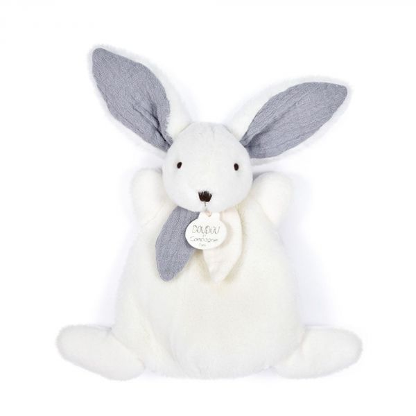 Doudou lapin 17cm Happy Glossy