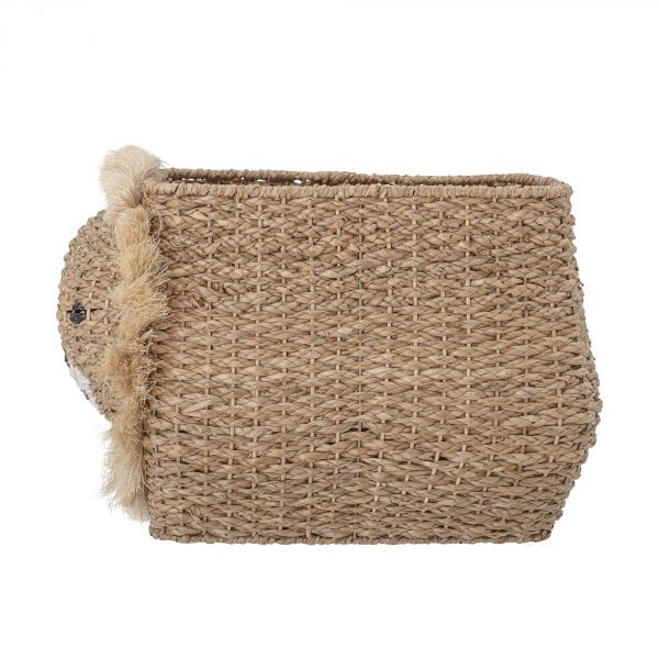 Panier de rangement Herbe de Bankuan avec couvercle - animaux Hérisson