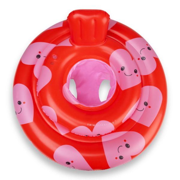 Bouée bébé cœur rouge 0-1 an