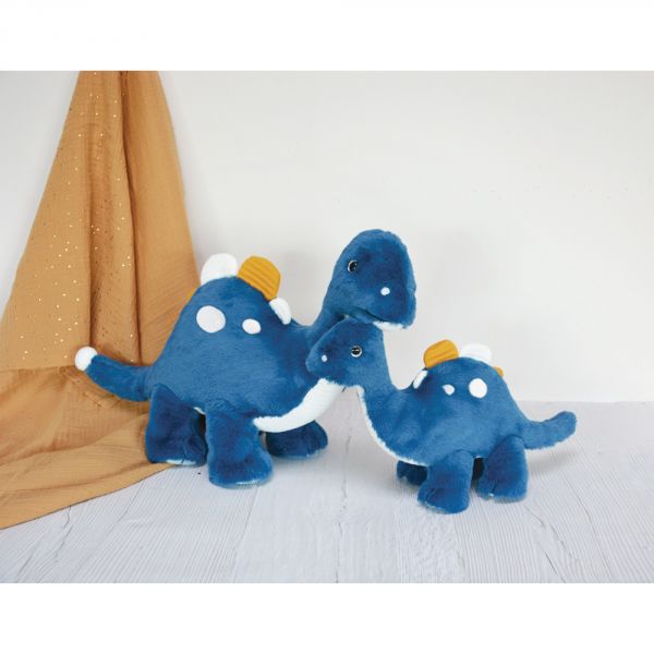 Peluche Dinosaure bleu 40 cm