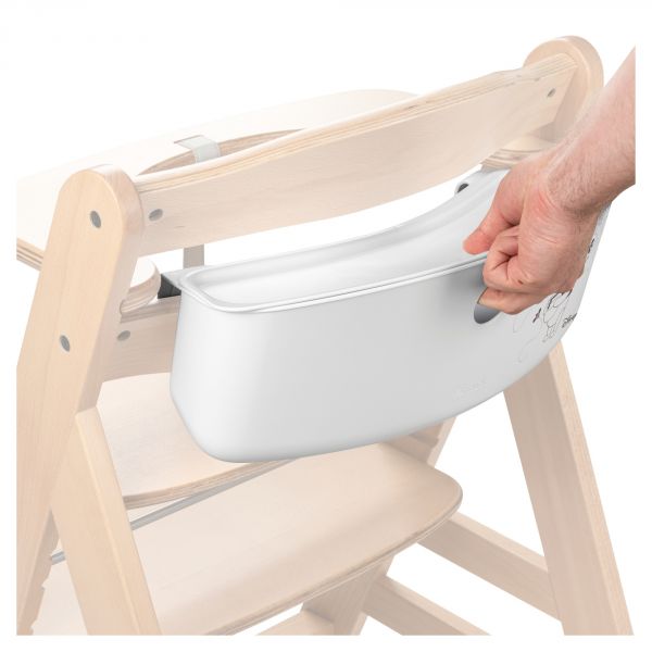 Boîte de rangement pour chaise haute alpha, beta ou arketa taille S Pooh White