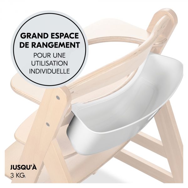 Boîte de rangement pour chaise haute alpha, beta ou arketa taille S Pooh White