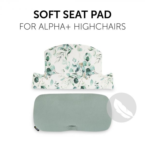 Coussin de chaise haute Select Jersey gris clair