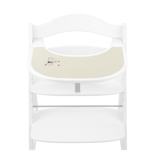 Set de table pour tablette de chaise haute mat Pooh Dusty Beige