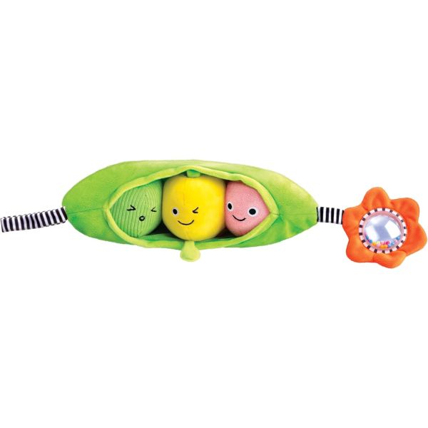 Hochet 3 petits pois pour enfant