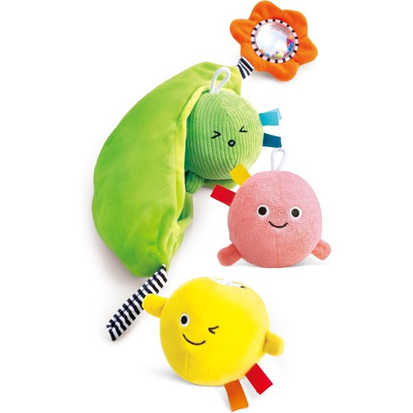 Hochet 3 petits pois pour enfant