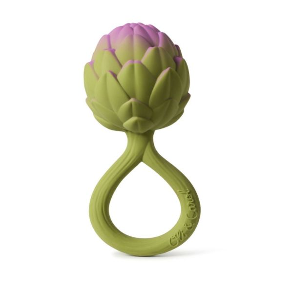 Hochet et anneau de dentition Artichaut