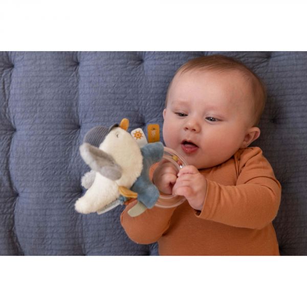 Hochet anneau bébé Jack la mouette Sailors Bay