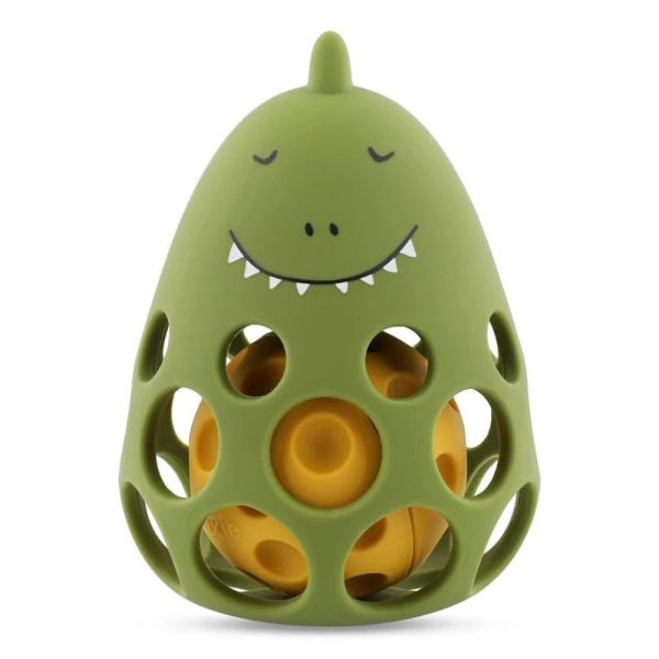 Hochet sensoriel en silicone Mr. Dino