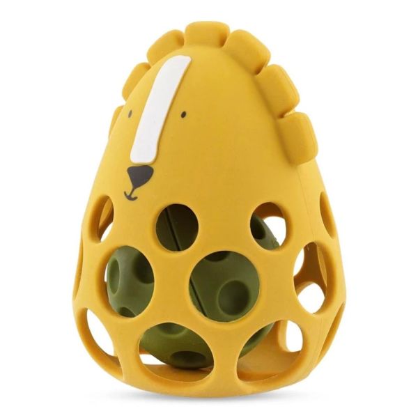 Hochet sensoriel en silicone Mr. Lion
