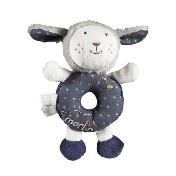 Hochet rond Merlin