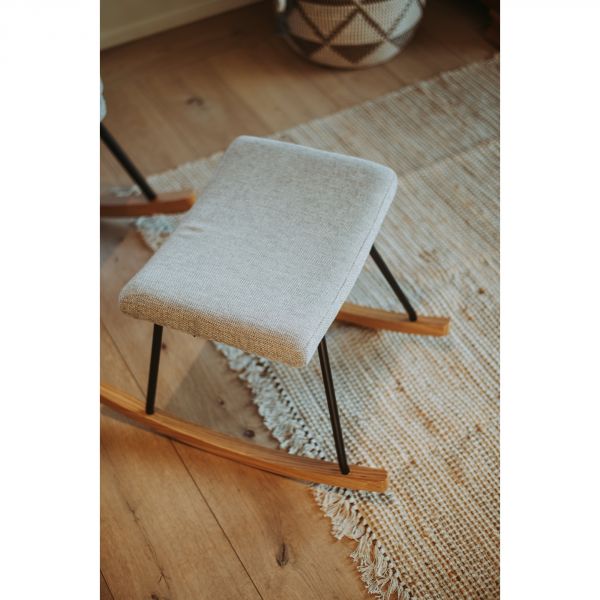 Repose pied pour Fauteuil d'allaitement Luxe Sand Grey