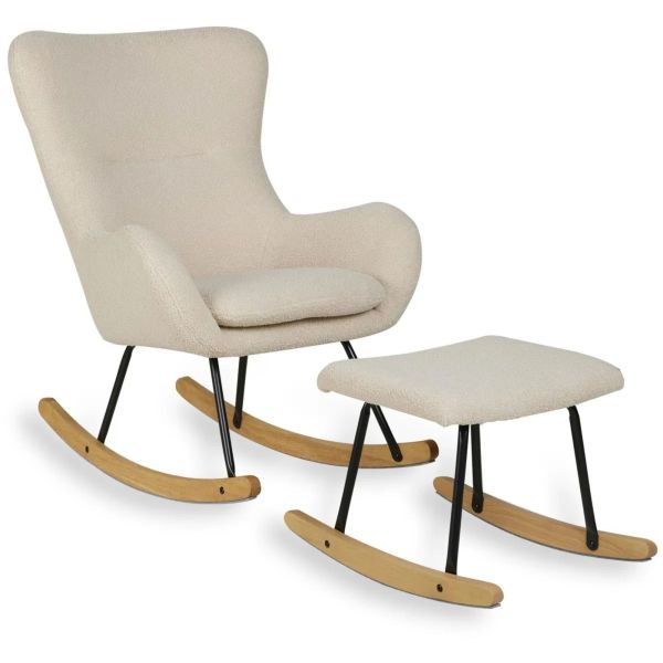 Repose pied pour Fauteuil d'allaitement Nordic - Sheep Beige