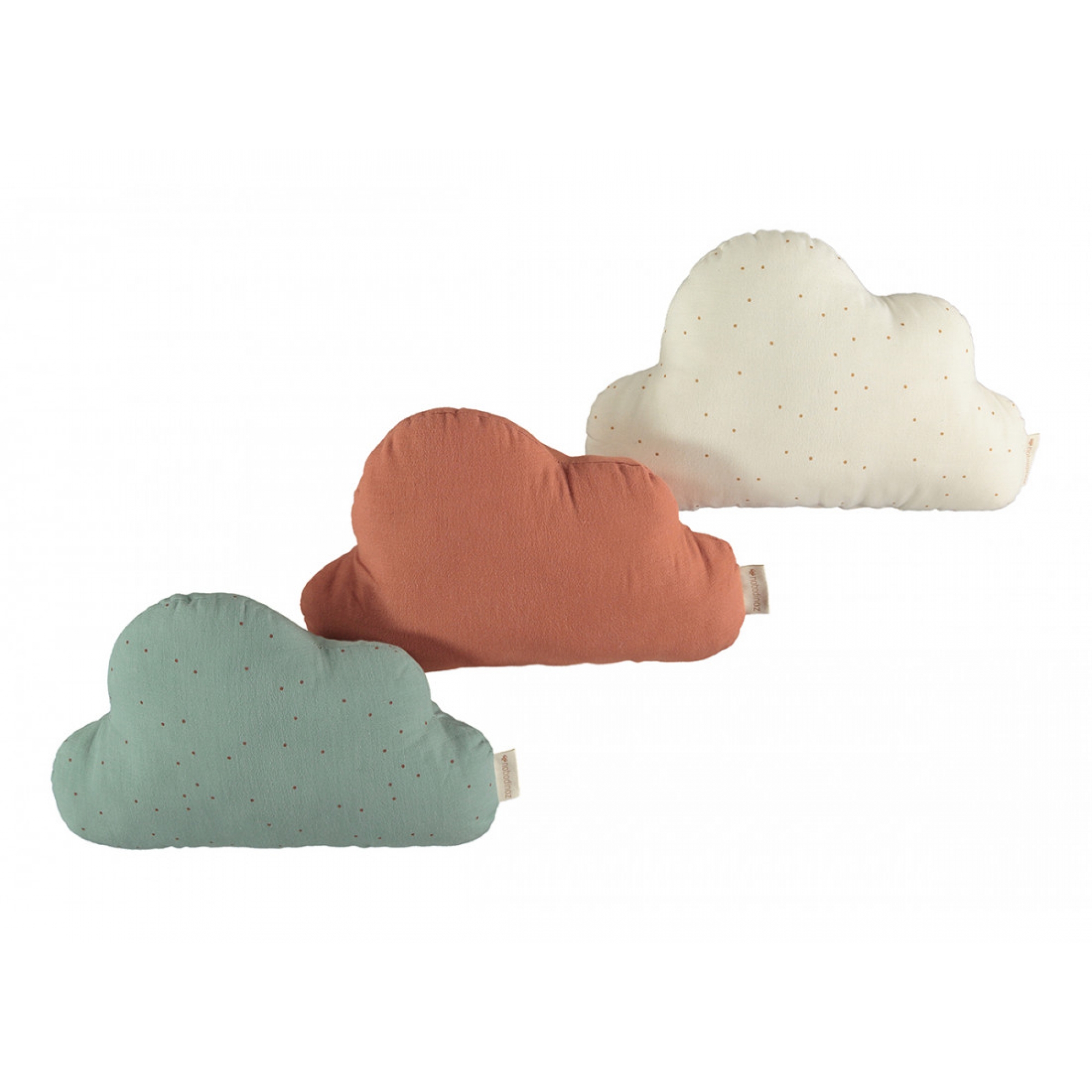 Nobodinoz Coussin Nuage Coton Bio Honey Sweet Dots Made In Bebe Nobodinoz Coussin Nuage Coton Bio Honey Sweet Dots Made In Bebe