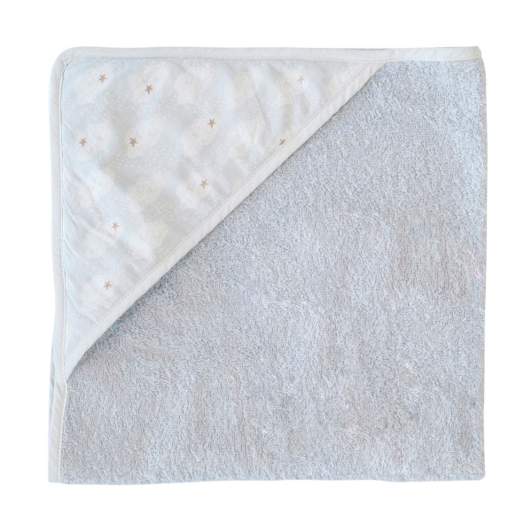 Cape de bain bébé Clouds