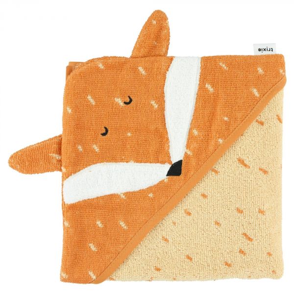 Cape de bain bébé Mr. Fox - 75 x 75 cm