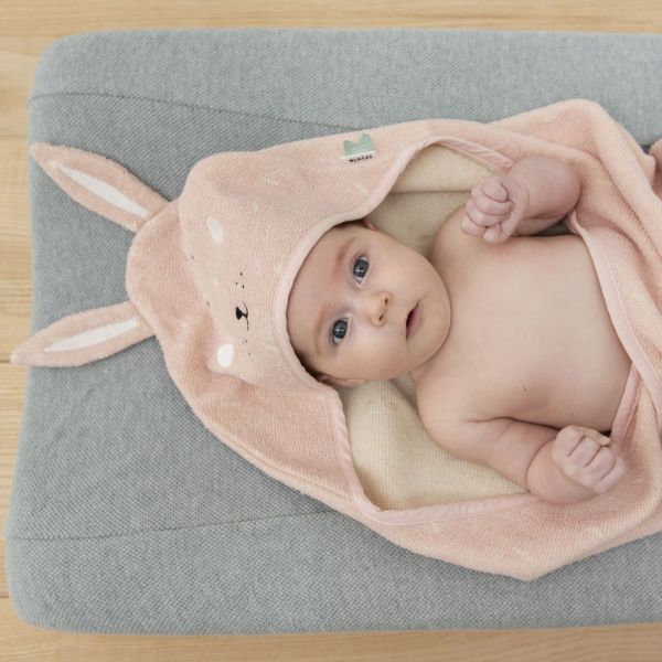 Cape de bain bébé Mrs. Rabbit - 75 x 75 cm