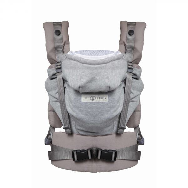 Porte bébé HoodieCarrier 2 Gris athlétique