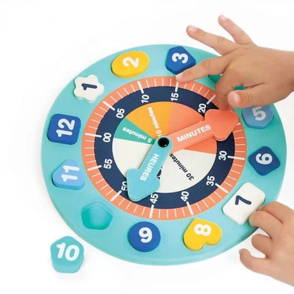 Horloge enfant pour apprendre l'heure