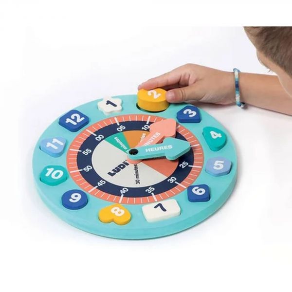 Horloge enfant pour apprendre l'heure