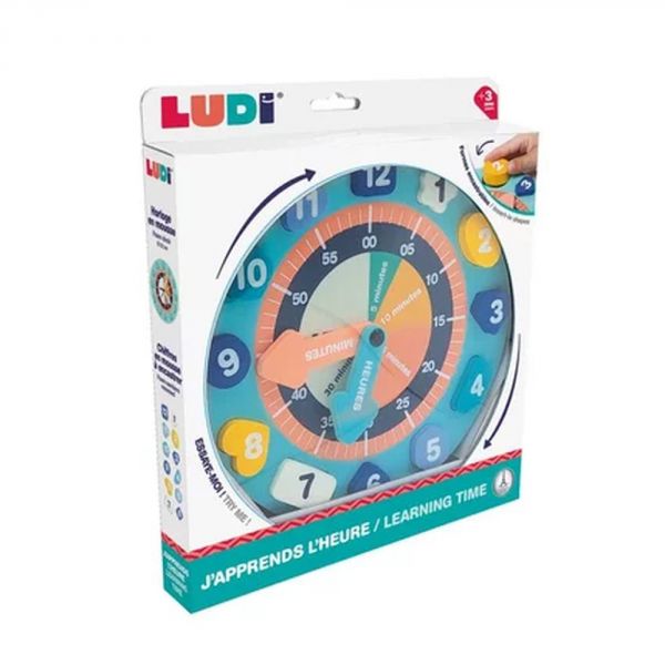 Horloge enfant pour apprendre l'heure