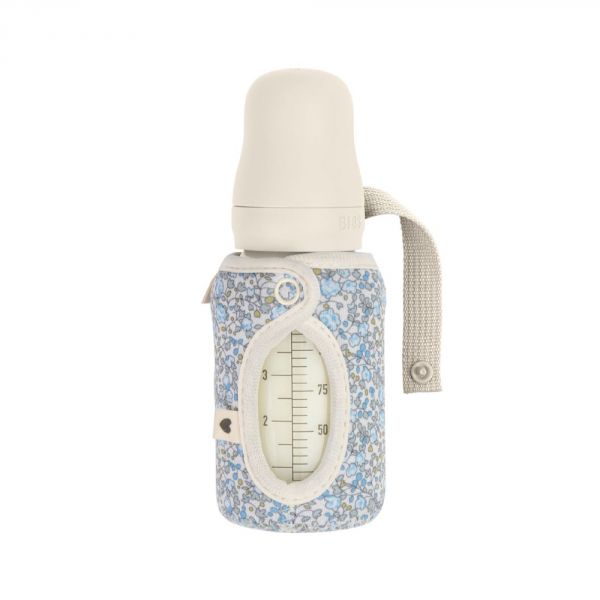 Housse biberon 110 ml Liberty Eloise Ivory