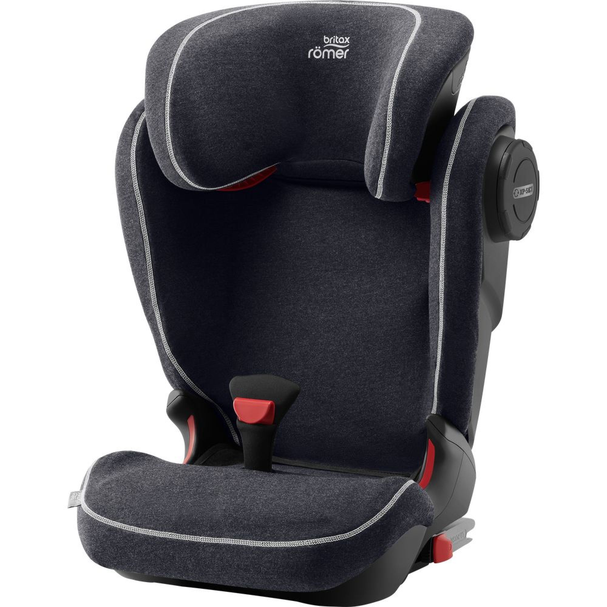 Housse siège auto confort compatible Kidfix III M/S Dark grey - Made in Bébé