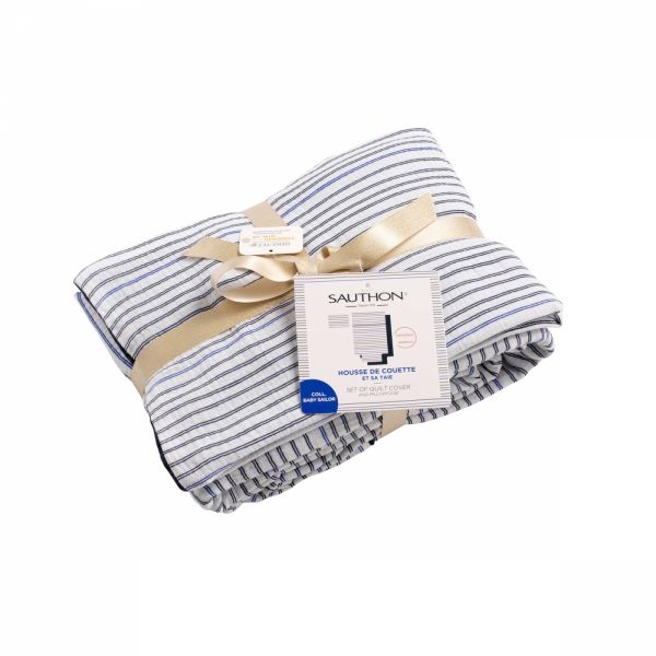 Housse de couette + taie d'oreiller Baby sailor