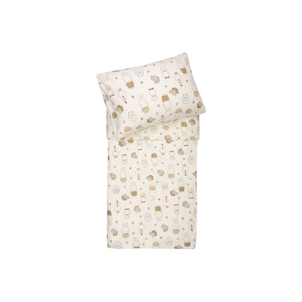 Housse de couette et taie 100x140 cm Miffy Family Farm