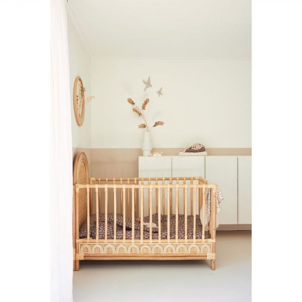 Housse de couette et taie 100x140cm Meadow chestnut