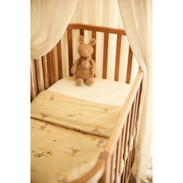 Housse de couette et taie 120 x 150 cm Kangaroots