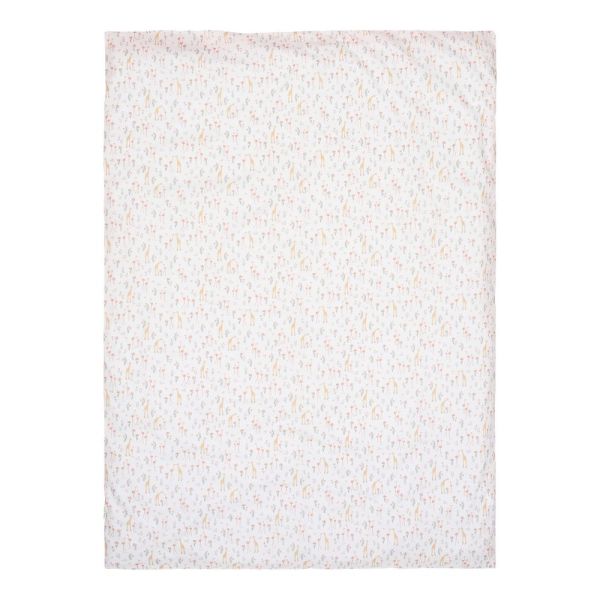 Housse de couette lit bébé - Blooming Safari - 100 x 140 cm