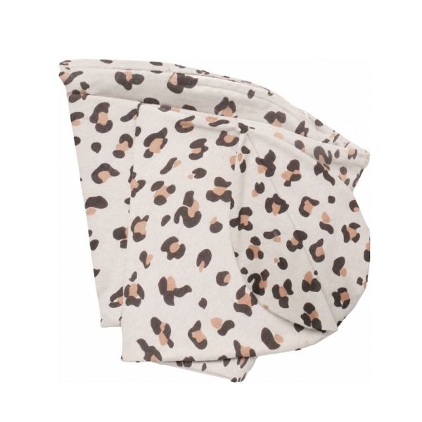 Housse de rechange pour coussin de maternité Buddy allaitement Leopard Cream