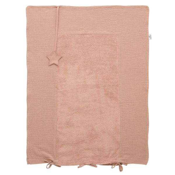 Housse de matelas à langer 60 x 80 cm - Mocha