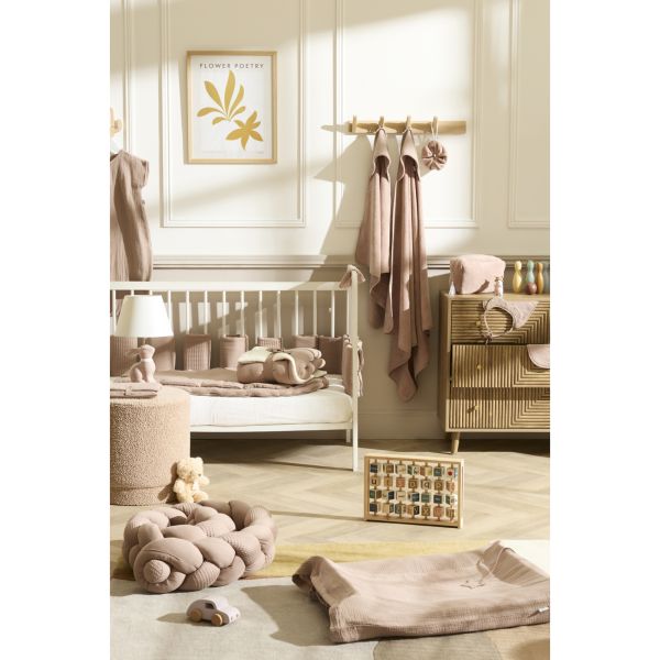 Housse de matelas à langer 60 x 80 cm - Mocha