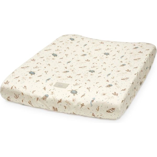 Housse de matelas à langer Sea Garden - OCS