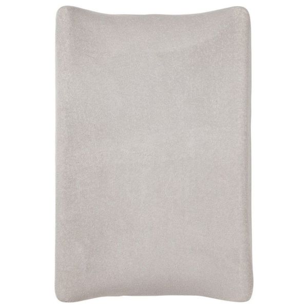 Housse matelas à langer 50 x 70 cm Gris en Gaze de coton