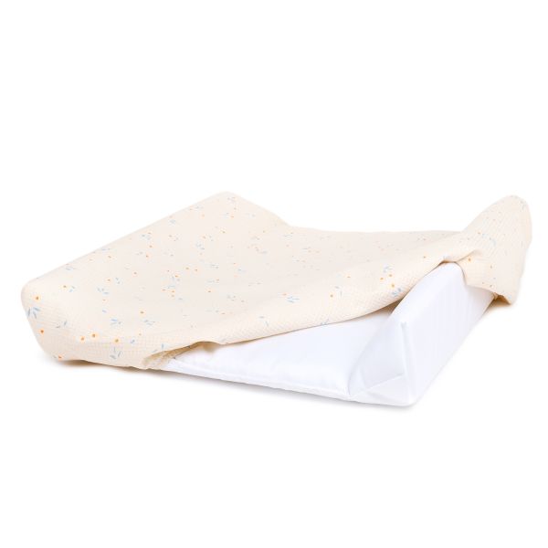 Housse de matelas à langer bébé Opéra Orange Cherries