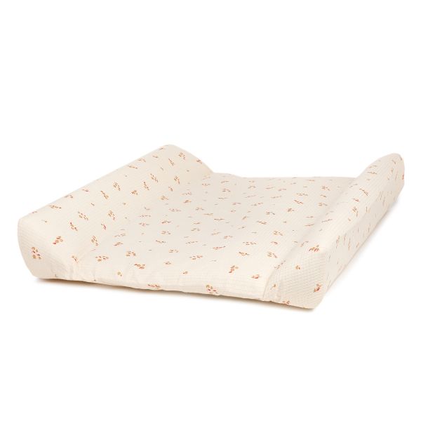 Housse de matelas à langer bébé Opéra Yellow Lily