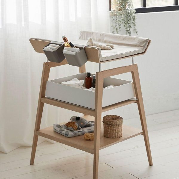 Housse matelas à langer Linea - Cappuccino