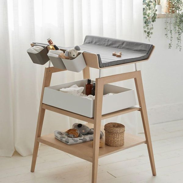 Housse matelas à langer Linea - Gris