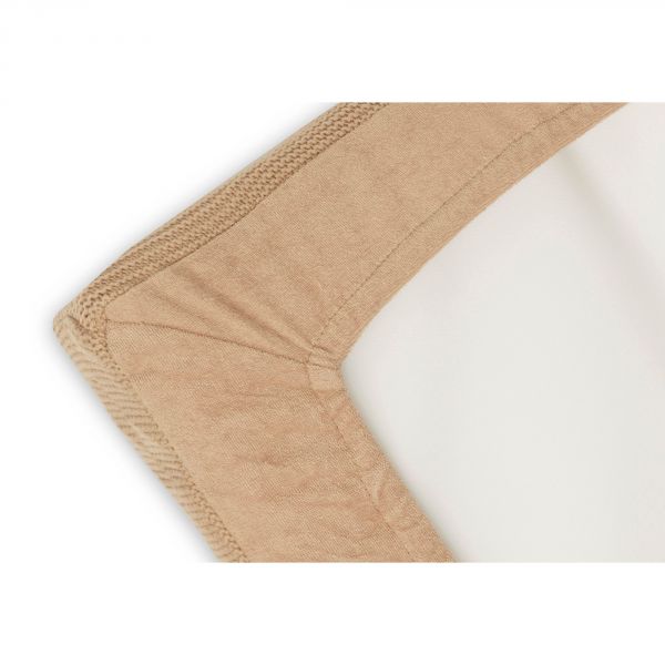 Housse matelas à langer 50x70 cm Basic Knit Biscuit