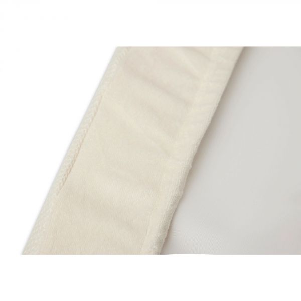 Housse matelas à langer 50 x 70cm Basic Knit Ivory