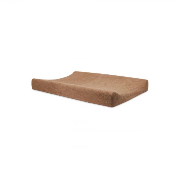 Lot de 2 housses matelas à langer 50x70 cm Éponge Biscuit