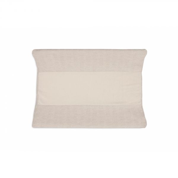 Housse matelas à langer 50 x 70cm Grain Knit Oatmeal