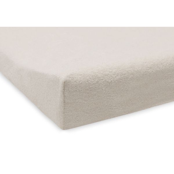 Housse matelas à langer éponge 50 x 70 cm Oatmeal
