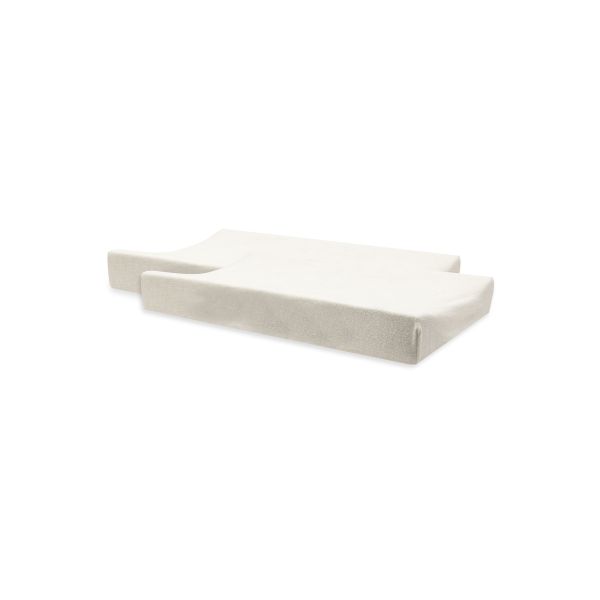 Lot de 2 housses matelas à langer éponge 50 x 70 cm Sand